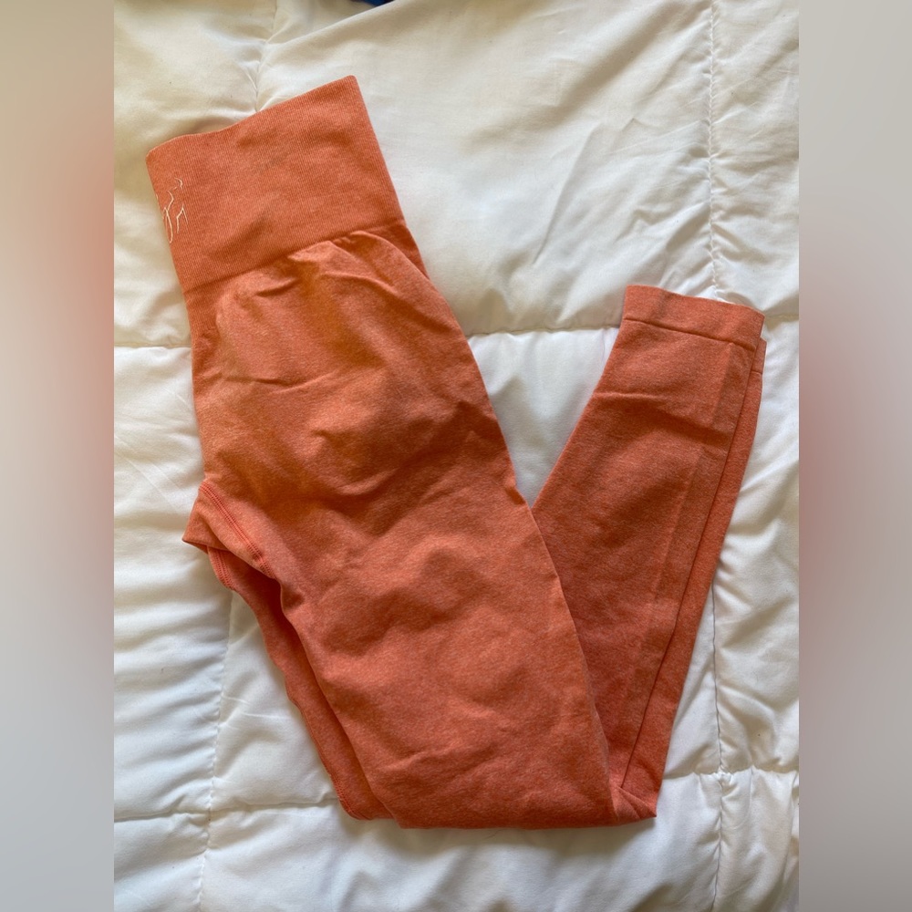 Seamless leggings orange S/M